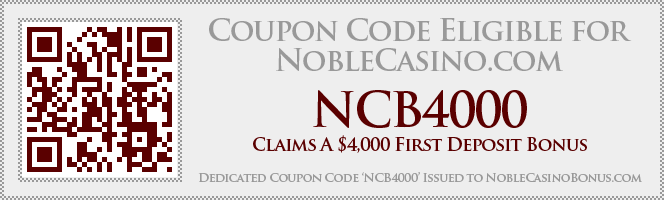 Noble Casino Coupon NCB4000